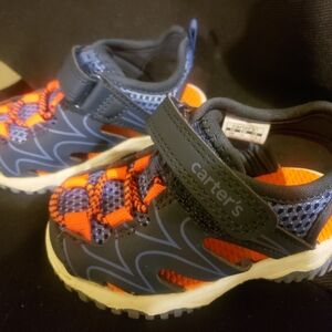 Carter's Vibrant Blue and Orange Kids Sneakers